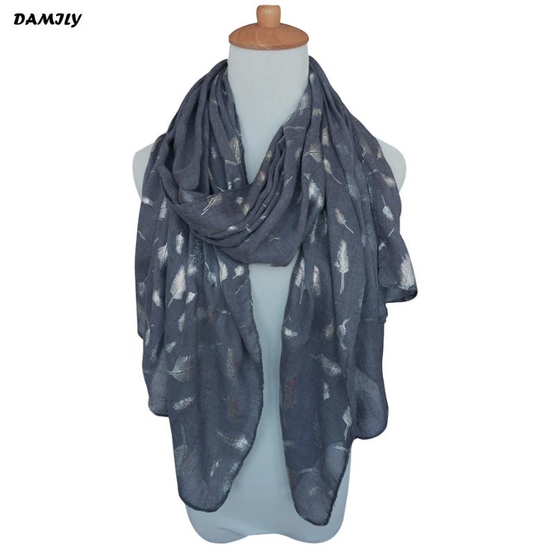 New Designer Scarf Women's Warm Long Scarves Fashion Printed Shawl Shiny Bronzing Silver Feather Wrap Cachecol for Autumn Winter
New Designer Scarf Women's Warm Long Scarves Fashion Printed Shawl Shiny Bronzing Silver Feather Wrap Cachecol for Autumn Winter