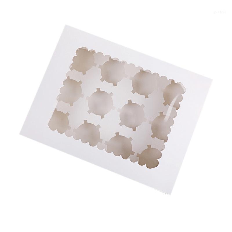 10Pcs Cupcake Box with Window Kraft Paper Boxes Dessert Mousse Box 12 Cup Cake Holders White1
10Pcs Cupcake Box with Window Kraft Paper Boxes Dessert Mousse Box 12 Cup Cake Holders White1
