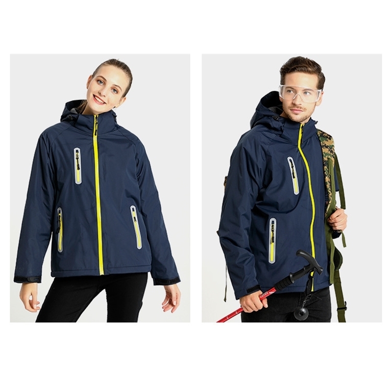 SD1396J-Double sided velvet inner cold proof ski suit for lovers outdoor windproof mountaineering suit 201127