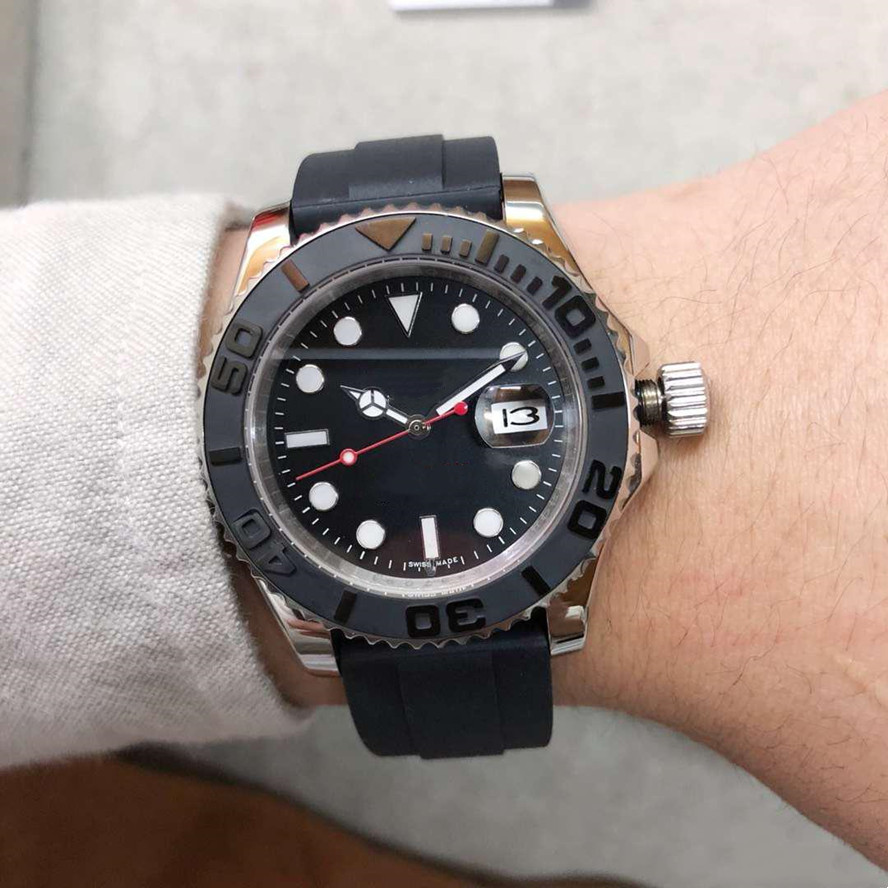 Hot sale High Quality Men Sapphire Automatic Movement Watch Men Black Dial Rubber Band male Watch, 382
Hot sale High Quality Men Sapphire Automatic Movement Watch Men Black Dial Rubber Band male Watch, 382