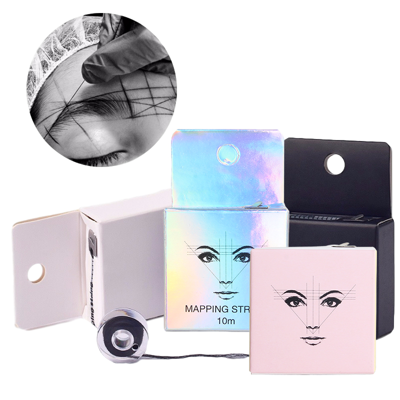 5pcs White/Black Microblading Mapping String for Permanent Makeup Eyebrow Pre-inked Eyebrow Marker Thread Positioning Tool PMU Accessories
5pcs White/Black Microblading Mapping String for Permanent Makeup Eyebrow Pre-inked Eyebrow Marker Thread Positioning Tool PMU Accessories