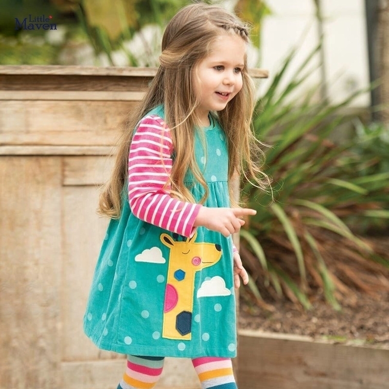 Little maven Dress Girls Sleeveless Dress Animal Giraffe Applique Baby Girls Corduroy Sundresses Kids Clothes Brand Dress 201202, S0850 same picture
Little maven Dress Girls Sleeveless Dress Animal Giraffe Applique Baby Girls Corduroy Sundresses Kids Clothes Brand Dress 201202, S0850 same picture