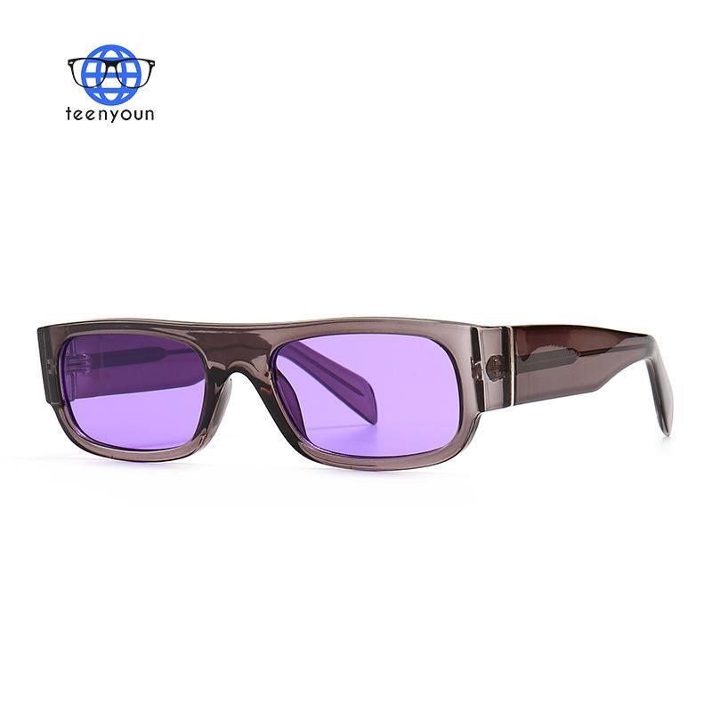TEENYOUN Fashion Cool Square Sunglasses Design Rectangle High Quality Sun Glasses 2021 Eyewear Shades
TEENYOUN Fashion Cool Square Sunglasses Design Rectangle High Quality Sun Glasses 2021 Eyewear Shades