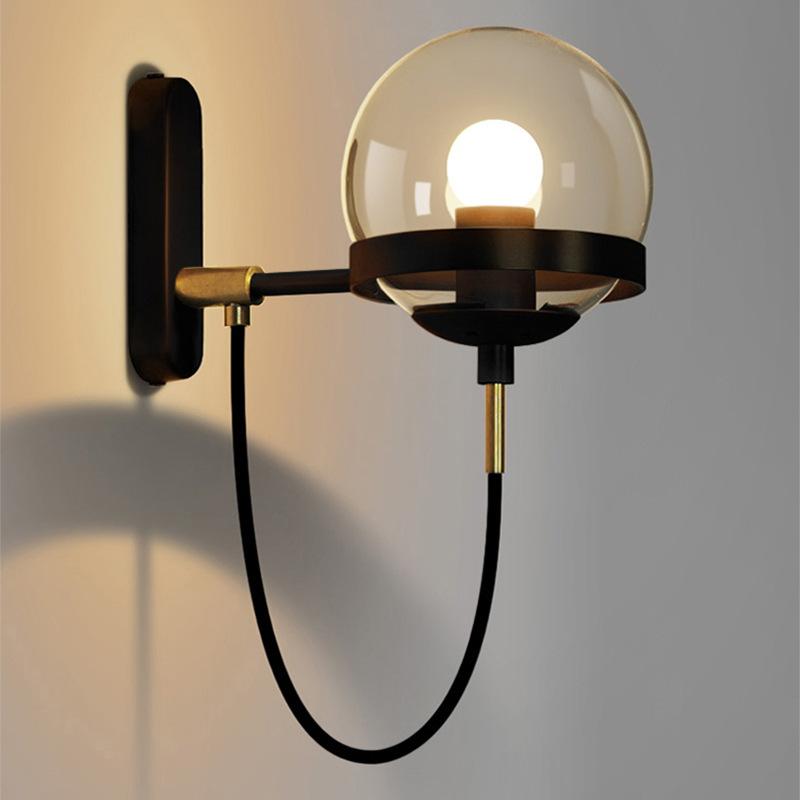 Modern Wall Light Glass Ball LED E27 Wall Lamp for Living Room Bedroom Decor Stair Corridor Lighting Fixture 110-220V
Modern Wall Light Glass Ball LED E27 Wall Lamp for Living Room Bedroom Decor Stair Corridor Lighting Fixture 110-220V