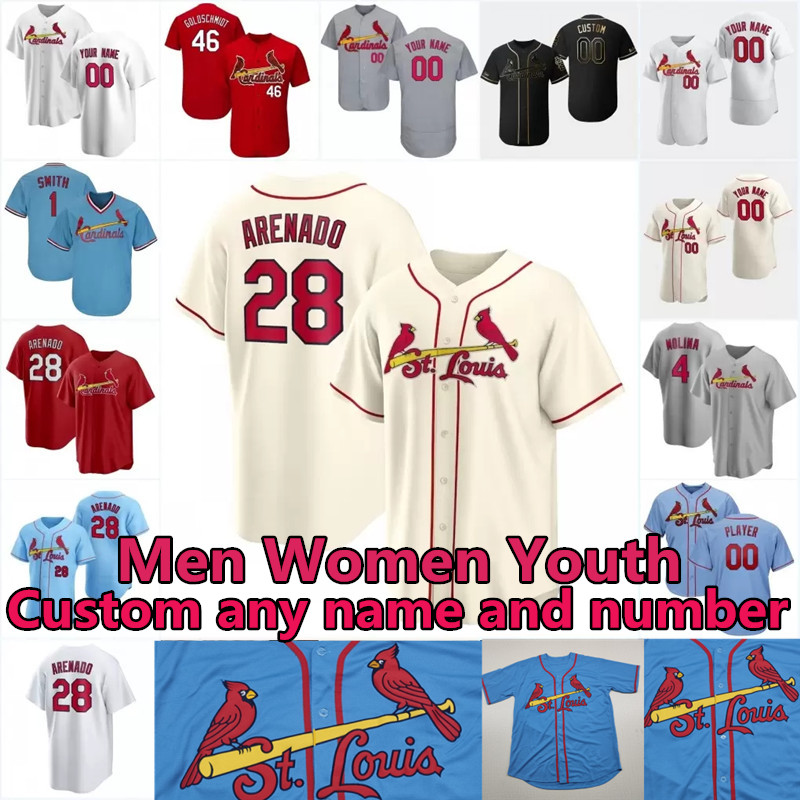 28 Nolan Arenado St. Louis Cardinals Jersey Paul Goldschmidt Ozzie Smith Matt Carpenter Harrison Bader Dexter Fowler Yadier Molina Bob DeJon, Blue;black
28 Nolan Arenado St. Louis Cardinals Jersey Paul Goldschmidt Ozzie Smith Matt Carpenter Harrison Bader Dexter Fowler Yadier Molina Bob DeJon, Blue;black