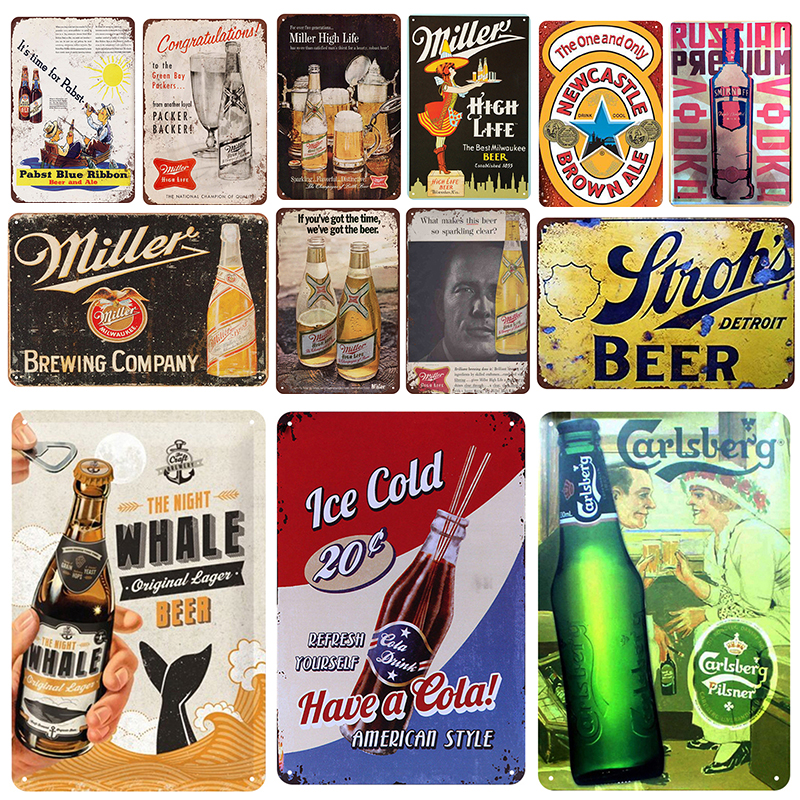 2021 Miller Beer Plaque Metal Vintage Tin Sign Pin Up Shabby Chic Decor Metal Signs Vintage Beer Bar Decoration Metal Poster Pub Plate
2021 Miller Beer Plaque Metal Vintage Tin Sign Pin Up Shabby Chic Decor Metal Signs Vintage Beer Bar Decoration Metal Poster Pub Plate