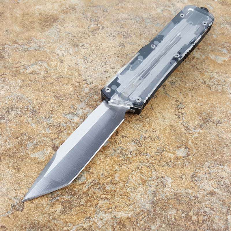 Theone Scarab transparent double action tactical autotf knife folding edc camping knifes hunting knives xmas gift pocket tool
Theone Scarab transparent double action tactical autotf knife folding edc camping knifes hunting knives xmas gift pocket tool
