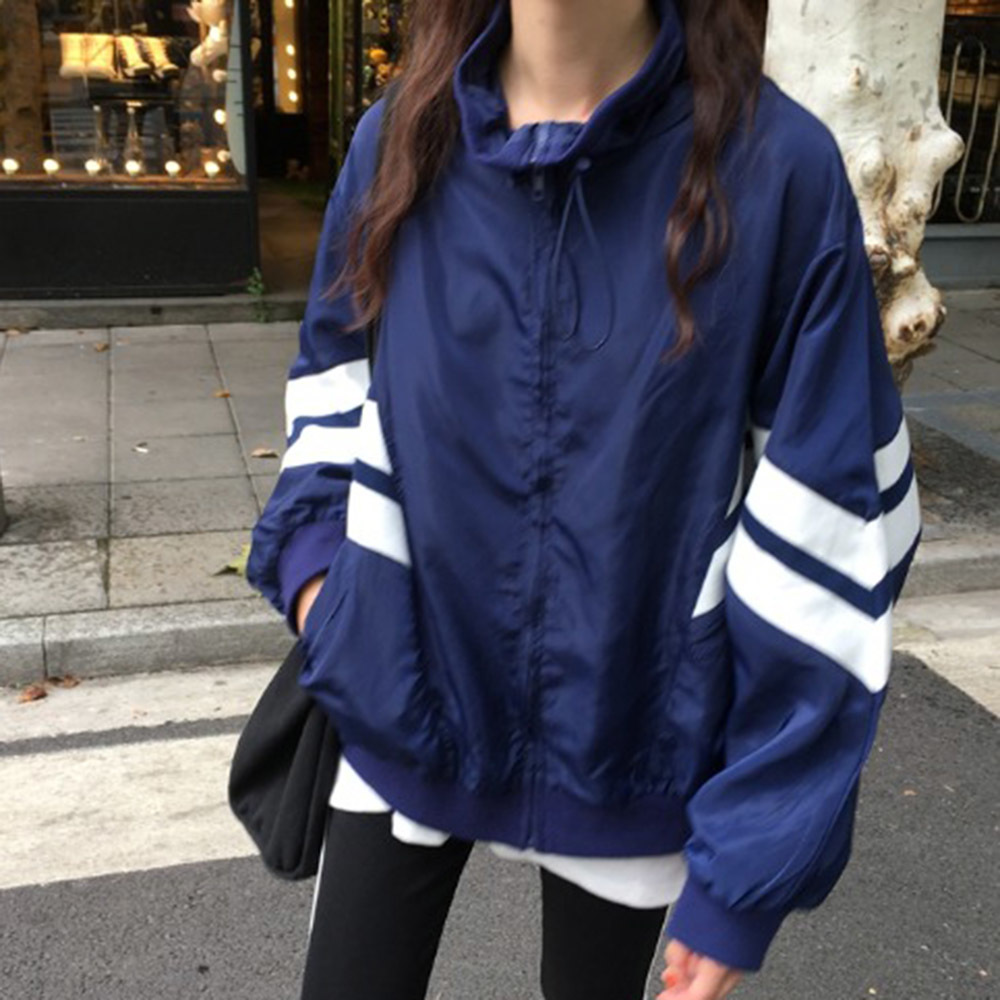 2021 Casual Women's Jacket Woman's Long Sleeve Solid Sports Jackets Elegant Spring Outwear Street Streetwear Ladies Du6o, Navy blue.
2021 Casual Women's Jacket Woman's Long Sleeve Solid Sports Jackets Elegant Spring Outwear Street Streetwear Ladies Du6o, Navy blue.