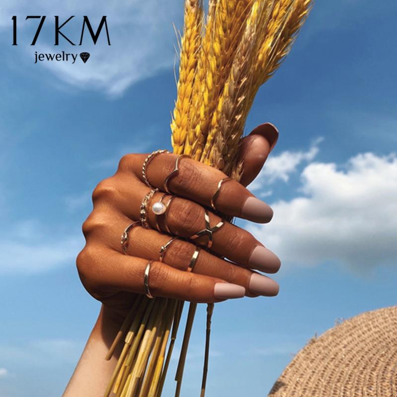 17KM 10pcs/set Vintage Pearl Rings Gold Color Rings Set For Women Bohemian Geometric Cross Ring Fashion Jewelry Party Gifts
17KM 10pcs/set Vintage Pearl Rings Gold Color Rings Set For Women Bohemian Geometric Cross Ring Fashion Jewelry Party Gifts