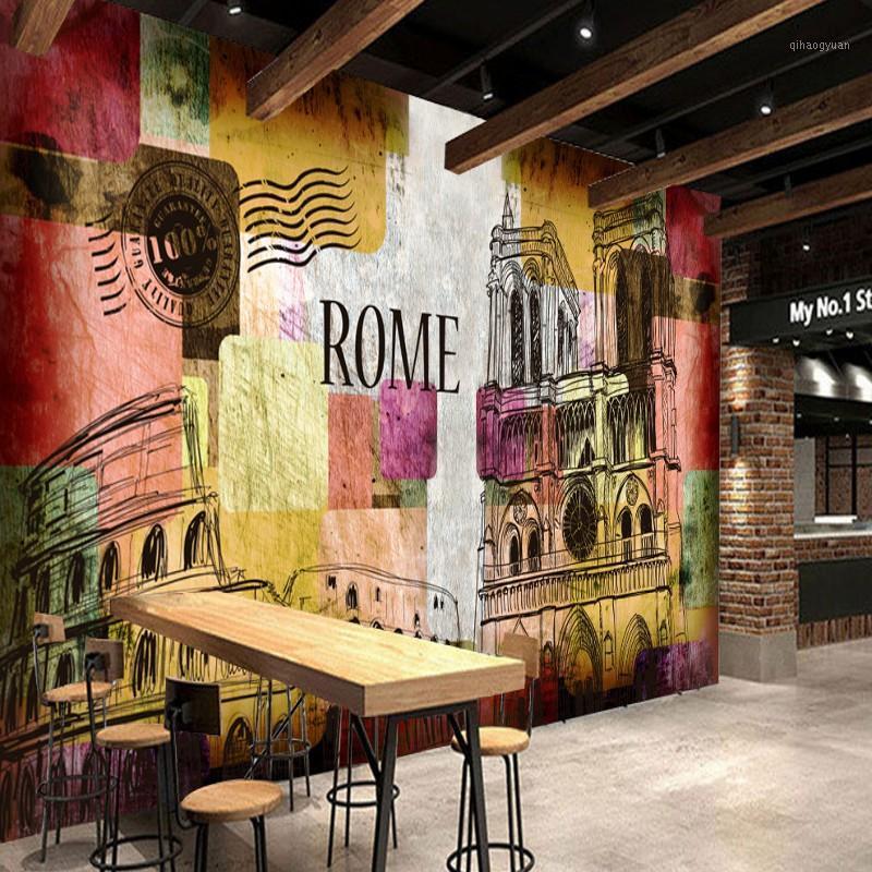 Dropship Custom 3d Mural European Retro Graffiti Tourist Attractions Bar KTV Background Murals Decoration Custom Wallpaper1, As pic
Dropship Custom 3d Mural European Retro Graffiti Tourist Attractions Bar KTV Background Murals Decoration Custom Wallpaper1, As pic