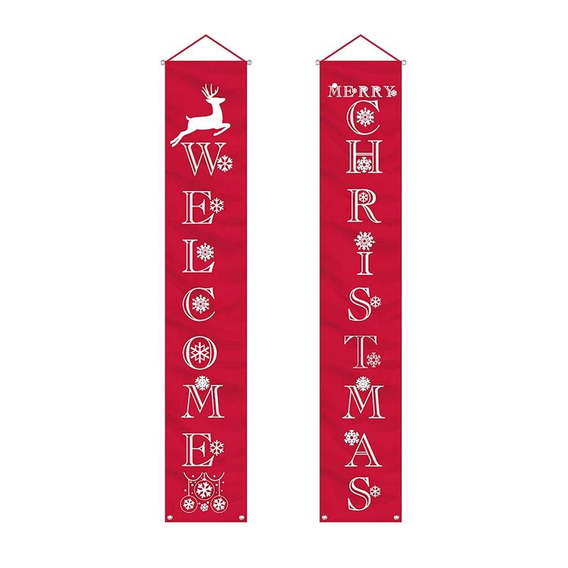 Christmas Banner Decoration Outdoor Interior Christmas Decoration Winter Happy Bright Door Sign Red Decorati
Christmas Banner Decoration Outdoor Interior Christmas Decoration Winter Happy Bright Door Sign Red Decorati