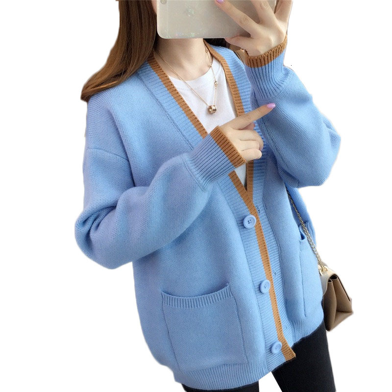 2021 Sweater Autumn Winter New Loose Long Sleeve Women's Knitted Jacket Sweaters Oversize Casual Cardigan Femme Y486 Xkl0, Red
2021 Sweater Autumn Winter New Loose Long Sleeve Women's Knitted Jacket Sweaters Oversize Casual Cardigan Femme Y486 Xkl0, Red