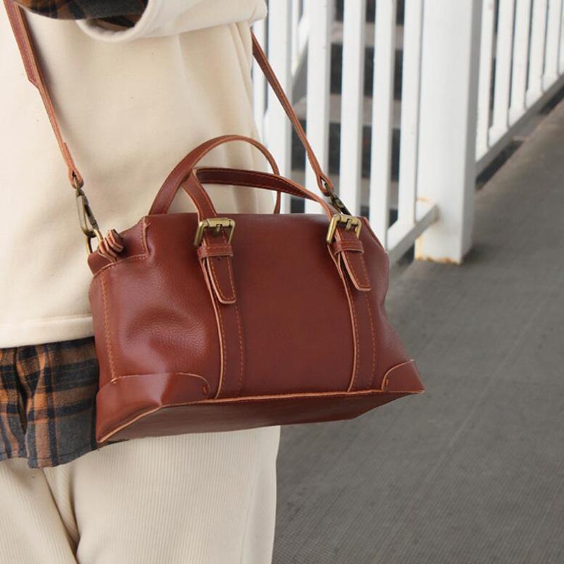 Vintage Women Genuine Leather Bags Handbags Casual Crossbody Shoulder Bags Lady Messenger Bag Portable Boston Tote Clutch, Beige
Vintage Women Genuine Leather Bags Handbags Casual Crossbody Shoulder Bags Lady Messenger Bag Portable Boston Tote Clutch, Beige