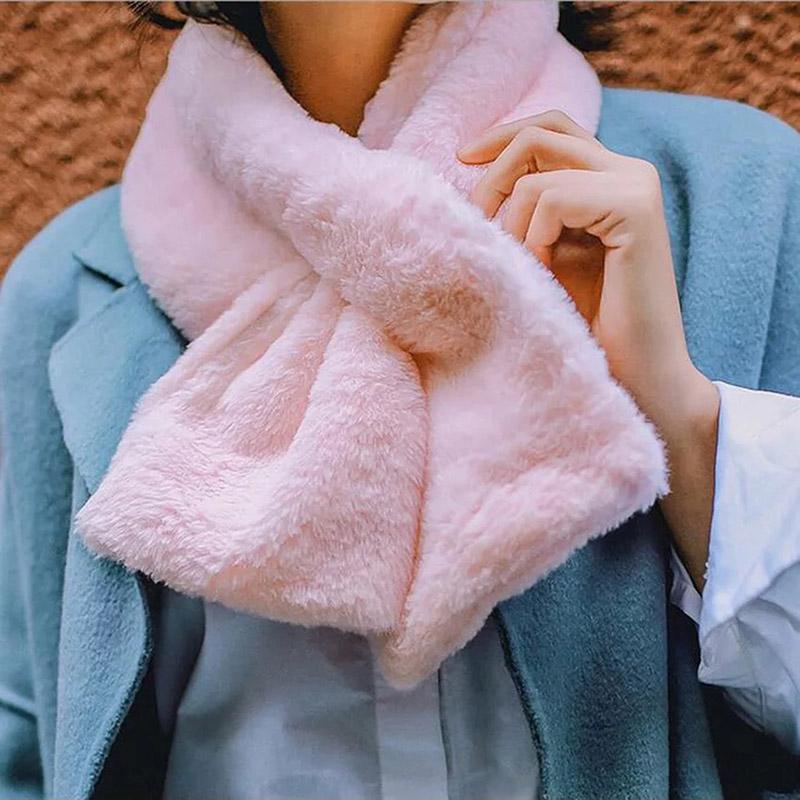 Korean New Winter Women Thicken Plush Faux Fur Scarf Solid Color Collar Shawl Neck Warmer Shrugs Neckerchief Long Wraps
Korean New Winter Women Thicken Plush Faux Fur Scarf Solid Color Collar Shawl Neck Warmer Shrugs Neckerchief Long Wraps