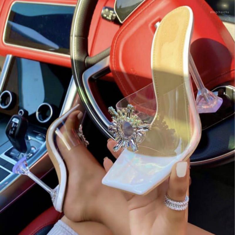 HKXN 2020 New Fashion Rhinestone Women Slippers Transparent High Heels Sexy Square Head Open Toed PVC Crystal Party Shoes T1, Silver
HKXN 2020 New Fashion Rhinestone Women Slippers Transparent High Heels Sexy Square Head Open Toed PVC Crystal Party Shoes T1, Silver