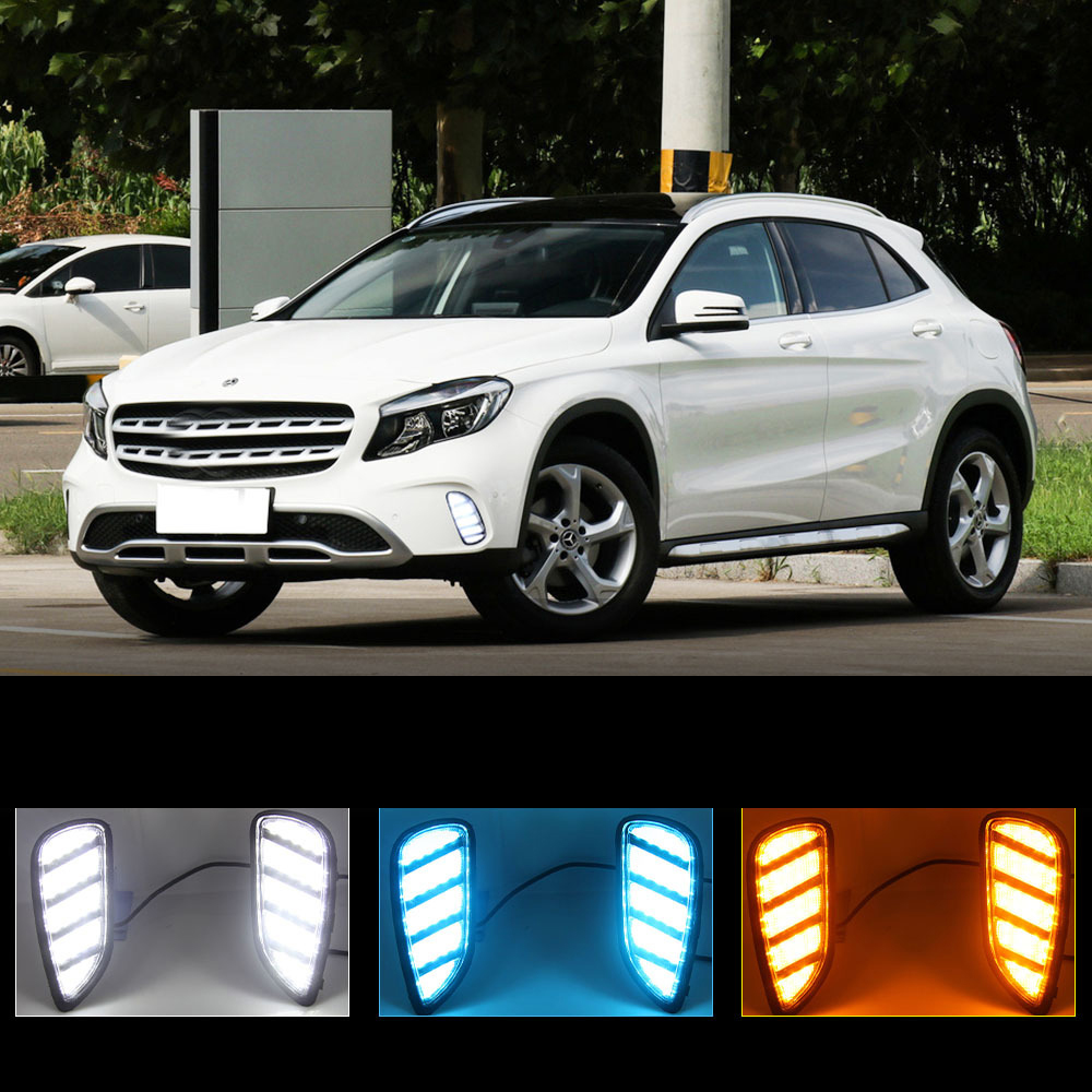 For Mercedes-Benz GLA GLA200 CLA180 CLA200 Front Bumper LED Fog Daytime Running Lights, White
For Mercedes-Benz GLA GLA200 CLA180 CLA200 Front Bumper LED Fog Daytime Running Lights, White