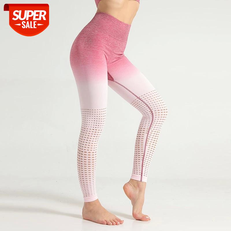 NORMOV Casual Women Leggings Fitness Color Gradient High ElasticWaist Ankle Length Nylon Leggings Workout Hollow Out Leggins #qi2w, Black;white
NORMOV Casual Women Leggings Fitness Color Gradient High ElasticWaist Ankle Length Nylon Leggings Workout Hollow Out Leggins #qi2w, Black;white