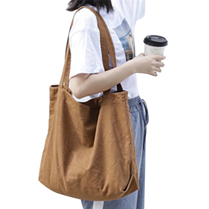 Women Shoulder Bag Large Capacity Simple Vintage Canvas Messenger Bags Female Solid Soft Cloth Handbag Big Totes, Brown
Women Shoulder Bag Large Capacity Simple Vintage Canvas Messenger Bags Female Solid Soft Cloth Handbag Big Totes, Brown
