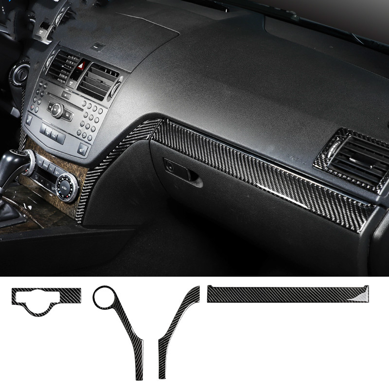 Car Interior Decoration Moulding Trim Strips Carbon Fiber Car Central Control Strip Decal Sticker for Mercedes C Class W204, C class 2007-2010
Car Interior Decoration Moulding Trim Strips Carbon Fiber Car Central Control Strip Decal Sticker for Mercedes C Class W204, C class 2007-2010