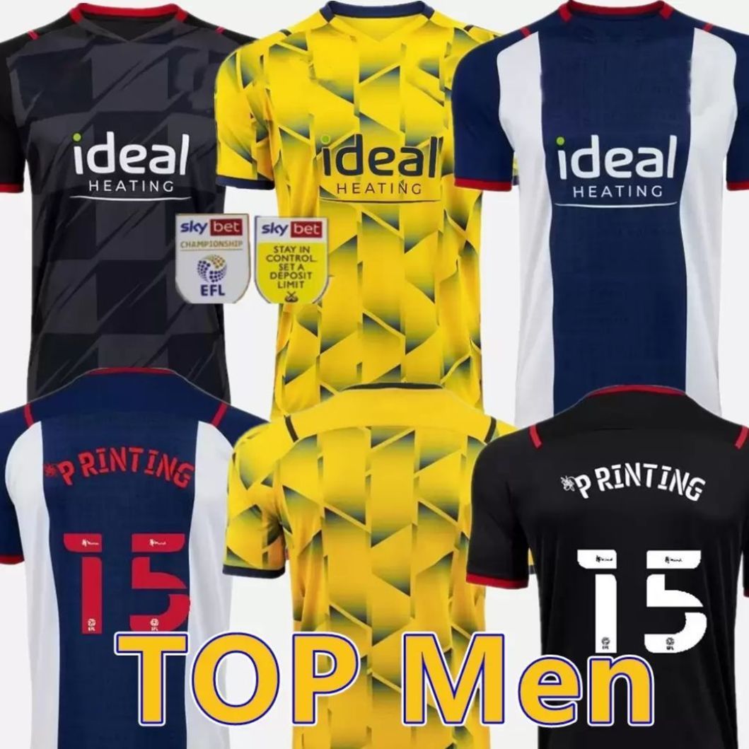21 22 WEST soccer jerseys 2021 2022 home away third football shirt camiseta de futbol BROMWICH BROM ALBION Robson Kanu uniform S-2XL, Adult away
21 22 WEST soccer jerseys 2021 2022 home away third football shirt camiseta de futbol BROMWICH BROM ALBION Robson Kanu uniform S-2XL, Adult away