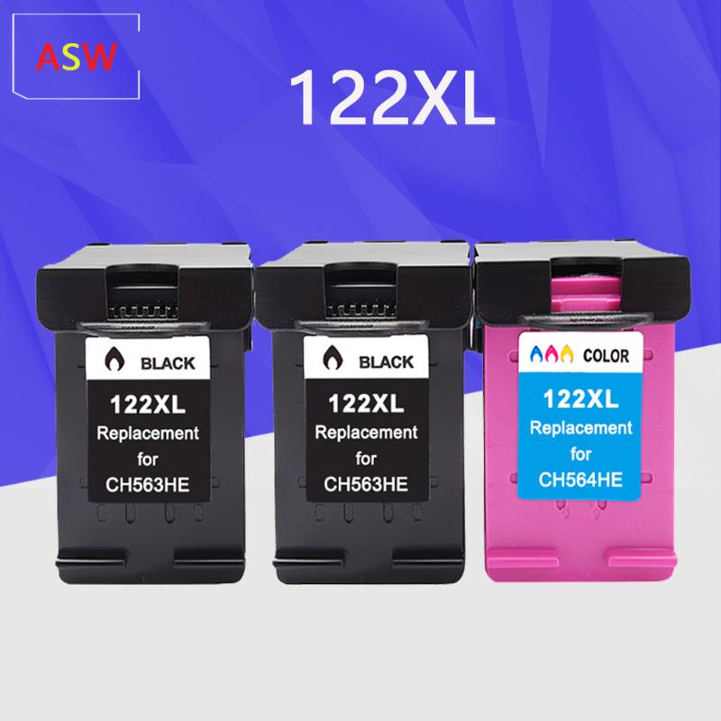 122XL Ink Cartridge Compatible for 122 xl 122 Deskjet 1000 1050 2000 2050 2050s 3000 3050A 3052A 3054 1010 1510 printer
122XL Ink Cartridge Compatible for 122 xl 122 Deskjet 1000 1050 2000 2050 2050s 3000 3050A 3052A 3054 1010 1510 printer