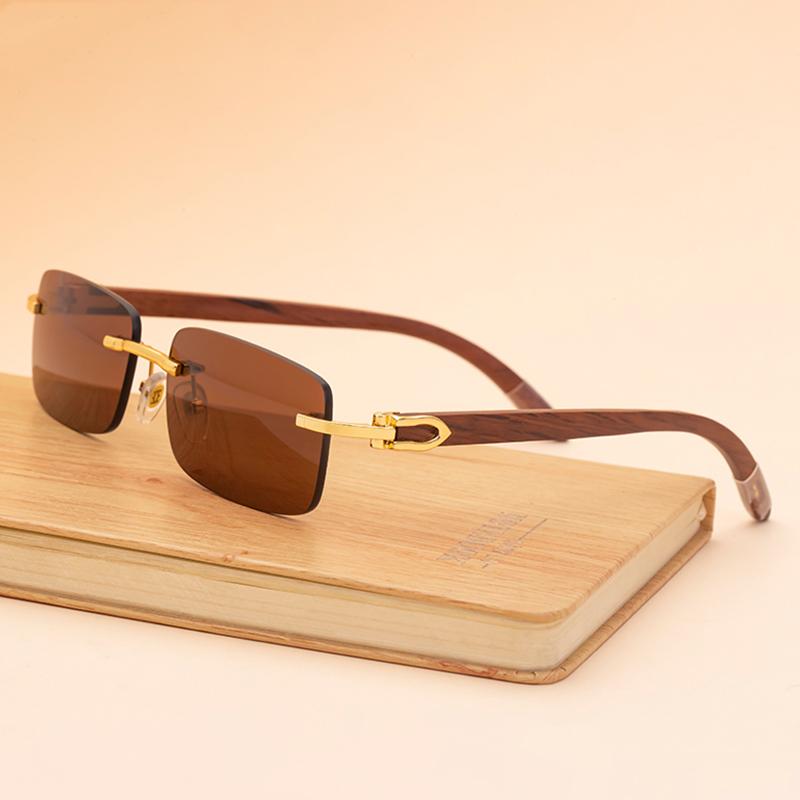 Rimless Wooden Sunglasses Men Rectangle Sun Glasses For Man Original Wood Golden Frame Sunglass Lentes De Sol
Rimless Wooden Sunglasses Men Rectangle Sun Glasses For Man Original Wood Golden Frame Sunglass Lentes De Sol