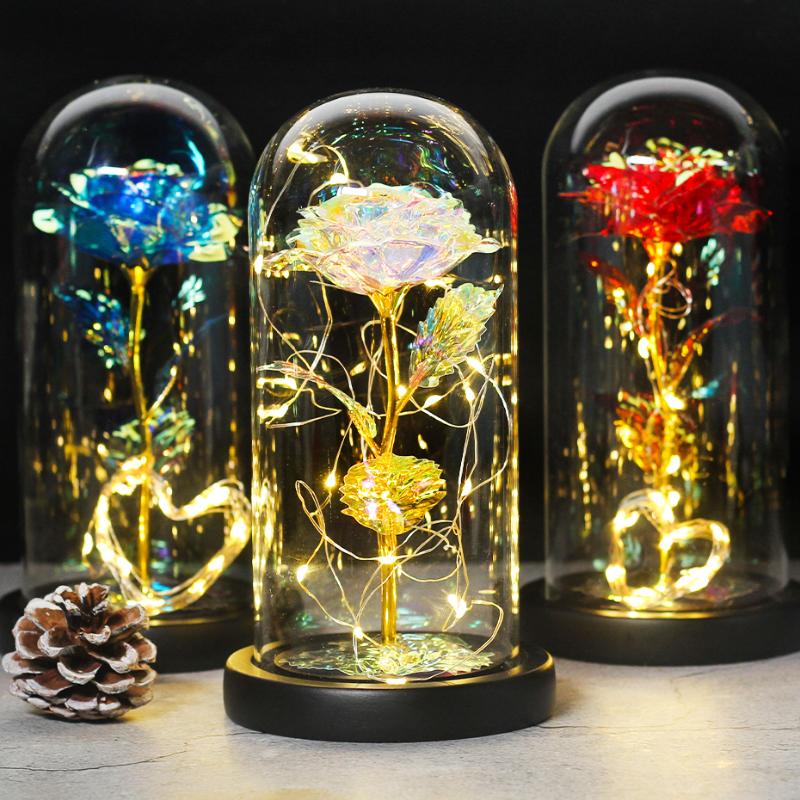 The rose in the latest LED flask in 2021 is a gift for family, friends, Mother's Day, Valentine's Day, and birthday gifts, Gray
The rose in the latest LED flask in 2021 is a gift for family, friends, Mother's Day, Valentine's Day, and birthday gifts, Gray
