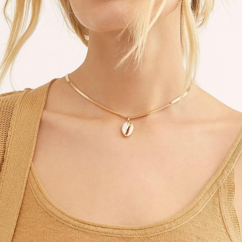 Doreen Box Fashion Gold/Silver Color Shell Pendant Snake Chain Clavicle Choker For Women Party Club Simple Jewelry Chokers, Golden;silver
Doreen Box Fashion Gold/Silver Color Shell Pendant Snake Chain Clavicle Choker For Women Party Club Simple Jewelry Chokers, Golden;silver
