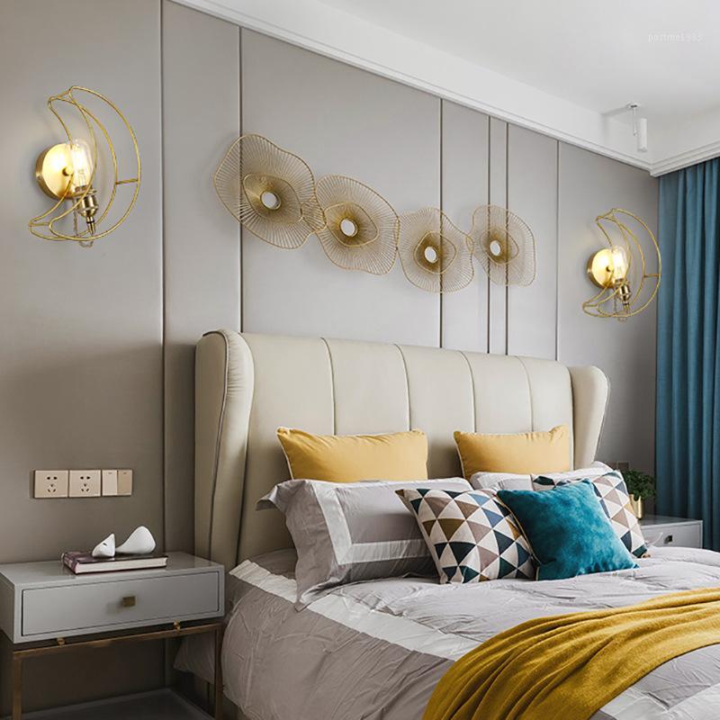 Nordic modern contracted Brass switch moon gold wall lamp corridor stair bedroom bedside door FREE SHIPPING1
Nordic modern contracted Brass switch moon gold wall lamp corridor stair bedroom bedside door FREE SHIPPING1