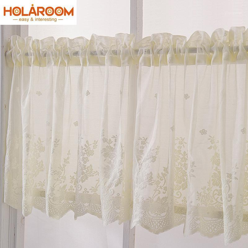 Kitchen Rod Curtain Coffee Color Home/Living Room Lace Decor Jacquard weave Finished Curtains Polyester Lace Shorter Curtains1, Beige
Kitchen Rod Curtain Coffee Color Home/Living Room Lace Decor Jacquard weave Finished Curtains Polyester Lace Shorter Curtains1, Beige