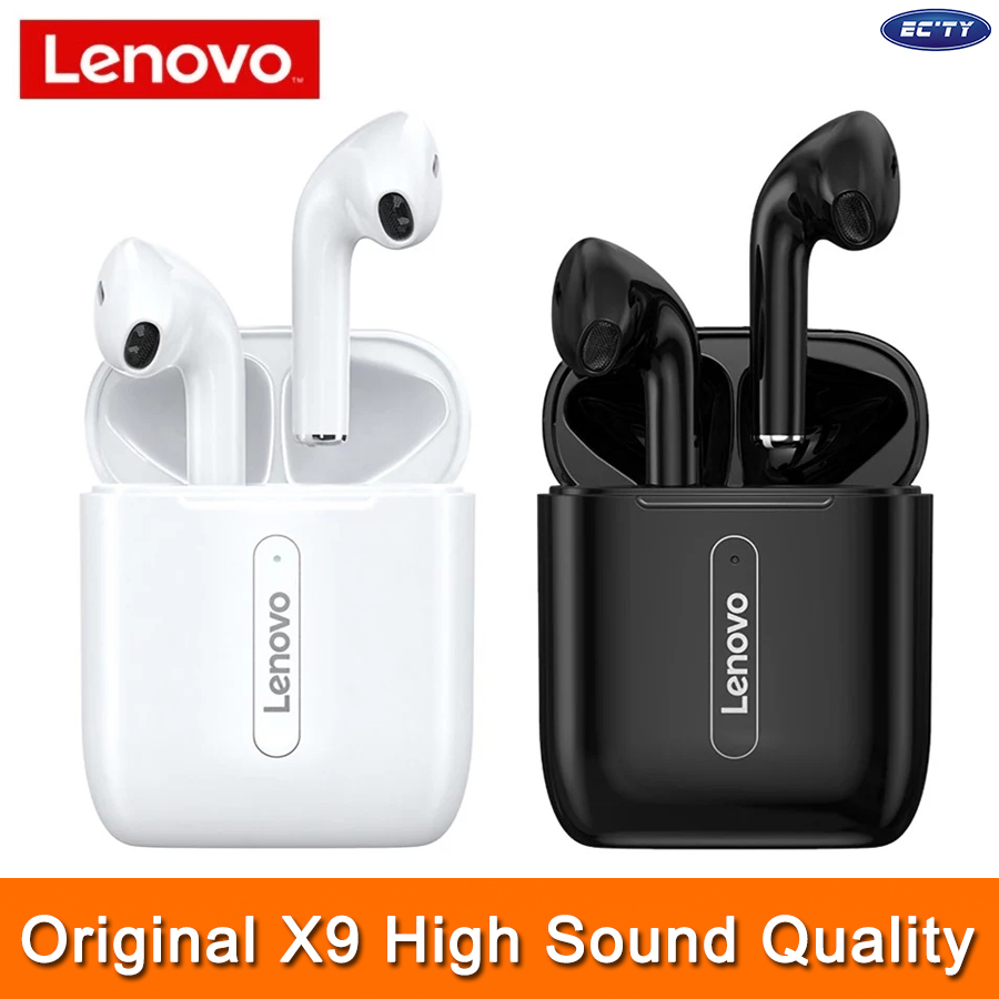 Brand New Genuine X9 Lenovo TWS Earphones Bluetooth 5.0 Noice Resistant Earbuds Long Endurance High Sound Quality Stereo Surround Waterproof
Brand New Genuine X9 Lenovo TWS Earphones Bluetooth 5.0 Noice Resistant Earbuds Long Endurance High Sound Quality Stereo Surround Waterproof