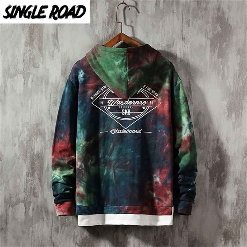 SingleRoad Oversized Men's Hoodies Men 100% Cotton Tie Dye Hip Hop Sweatshirt Male Harajuku Japanese Streetwear Hoodie Men LJ200826, Black hoodie men
SingleRoad Oversized Men's Hoodies Men 100% Cotton Tie Dye Hip Hop Sweatshirt Male Harajuku Japanese Streetwear Hoodie Men LJ200826, Black hoodie men