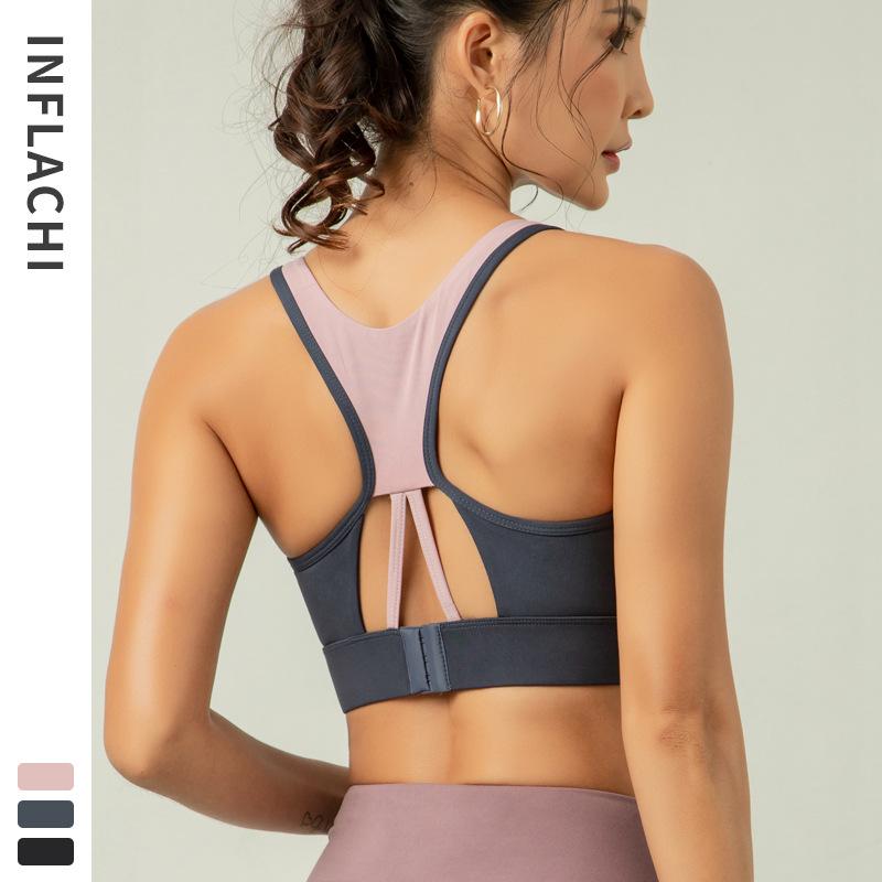Seamless Gym Bra Fitness Running High Impact Sport Bra Push Up Seamless Yoga Workout Crop Top Women Padded Racerback, Pink
Seamless Gym Bra Fitness Running High Impact Sport Bra Push Up Seamless Yoga Workout Crop Top Women Padded Racerback, Pink