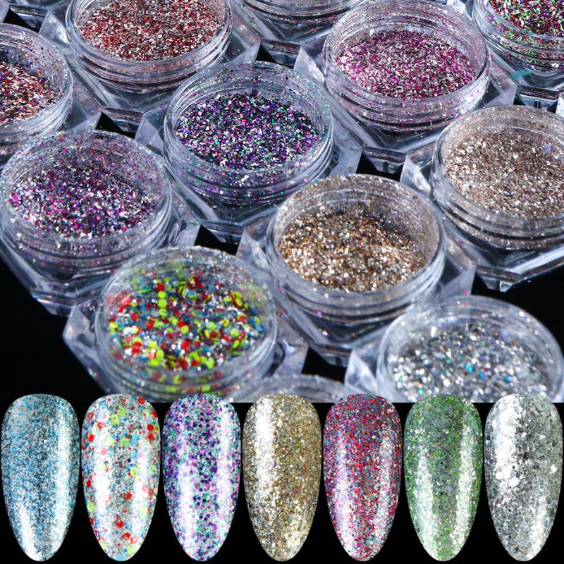 Holographic Nail Glitter Shining Irregular 3D Hexagon Sequins Flakes for Pigment UV Gel polish Manicure Nail Art Decor SABG01-26
Holographic Nail Glitter Shining Irregular 3D Hexagon Sequins Flakes for Pigment UV Gel polish Manicure Nail Art Decor SABG01-26