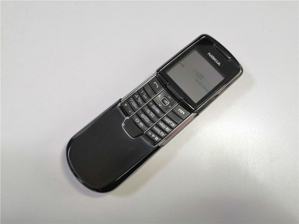 Nokia 8800 Original Mobile Phones English/Russian keyboard GSM FM Radio Bluetooth Refurbished Cellphone Gold Silver Black