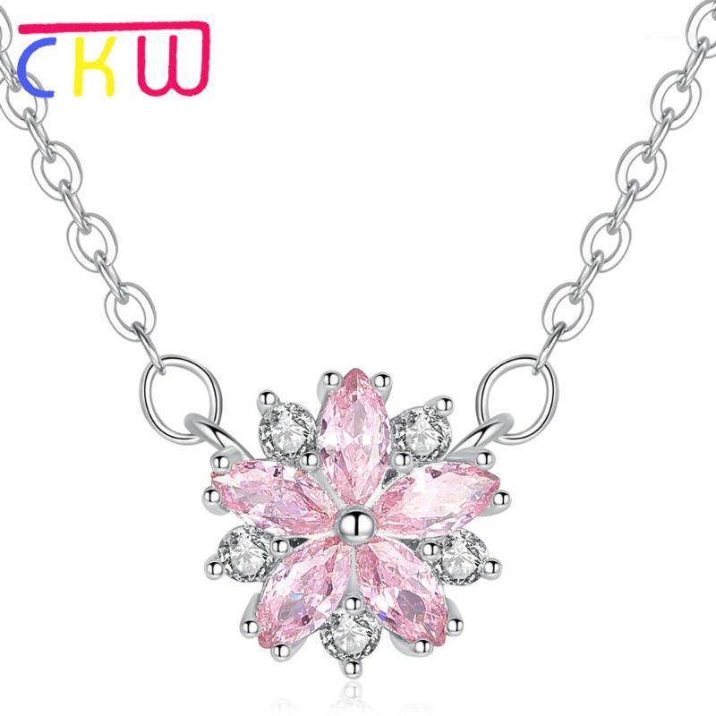 CKW Women Romantic cherry blossom necklace personality fashion Short Crystal Cute Copper Link Chain Chokers Necklaces1
CKW Women Romantic cherry blossom necklace personality fashion Short Crystal Cute Copper Link Chain Chokers Necklaces1