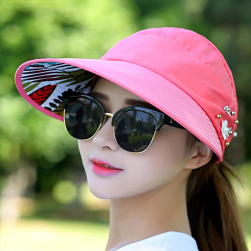 Wide Brim Hats 1Pc Floral Pattern Sun For Women Visors Fishing Fisher Beach Hat Casual Women's UV Protection Horsetail Caps Sports, Black
Wide Brim Hats 1Pc Floral Pattern Sun For Women Visors Fishing Fisher Beach Hat Casual Women's UV Protection Horsetail Caps Sports, Black