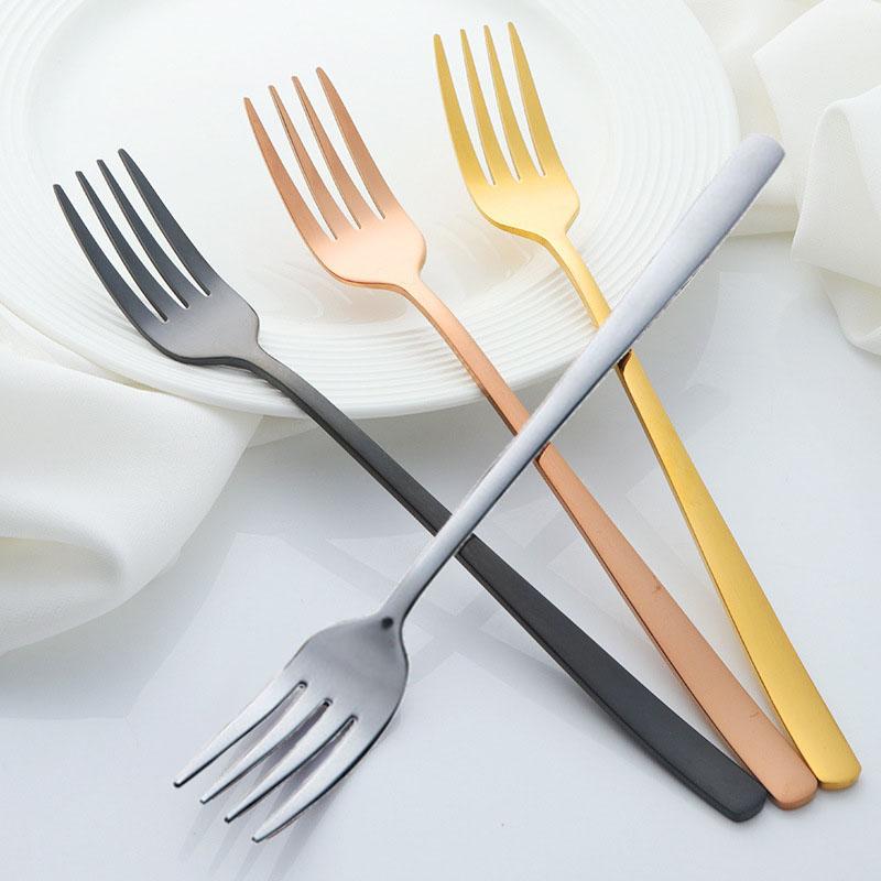 304 Stainless Steel Colorful Fork Hotel Restaurant Tableware Home Kitchen Accessories Fruit Salad Fork
304 Stainless Steel Colorful Fork Hotel Restaurant Tableware Home Kitchen Accessories Fruit Salad Fork