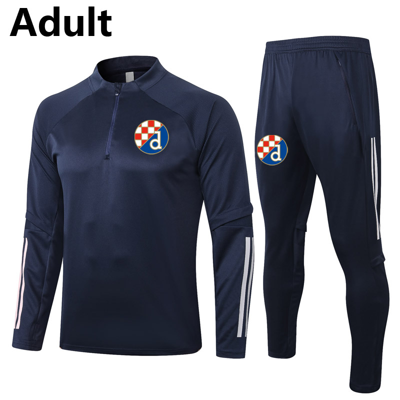 2020 2021 Dinamo Zagreb soccer Tracksuit Sets adult soccer jogging jacket pants Survetement sports winter soccer training suit Running Sets
2020 2021 Dinamo Zagreb soccer Tracksuit Sets adult soccer jogging jacket pants Survetement sports winter soccer training suit Running Sets
