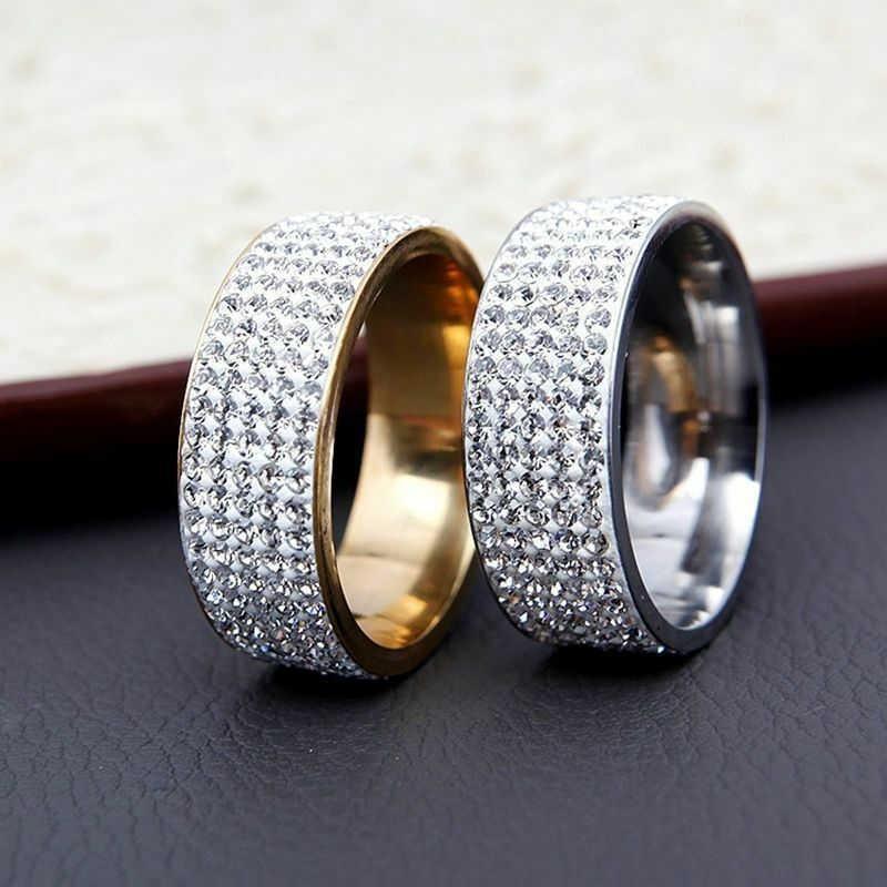 Wide Pave 5 Row Cubic Zirconia Ring Eternity Band Ring for Women Men Wedding Forever Love Unisex 8mm1
Wide Pave 5 Row Cubic Zirconia Ring Eternity Band Ring for Women Men Wedding Forever Love Unisex 8mm1