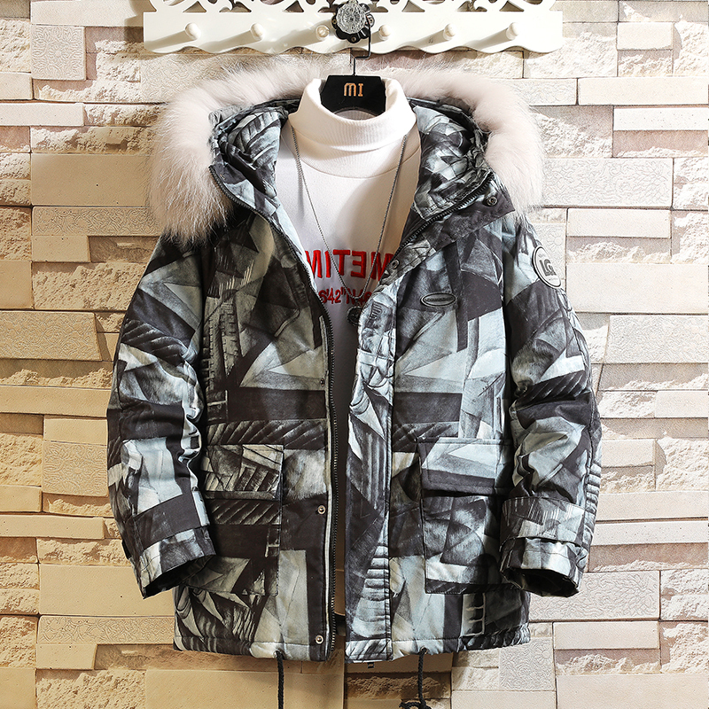 2021 New Brand Clothing Casual Warm Black Hooded Print Fur Hoodie Winter Jackets Men's Parkas Bomber Windbreakers Coats D3wo, Hm20464 2
2021 New Brand Clothing Casual Warm Black Hooded Print Fur Hoodie Winter Jackets Men's Parkas Bomber Windbreakers Coats D3wo, Hm20464 2