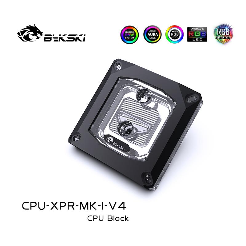 

Bykski CPU Water Cooling Radiator Block use for INTEL LGA1150 1151 1155 1156 /2011/2066 /LGA1200 Cooled Radiator RGB A-RGB AURA