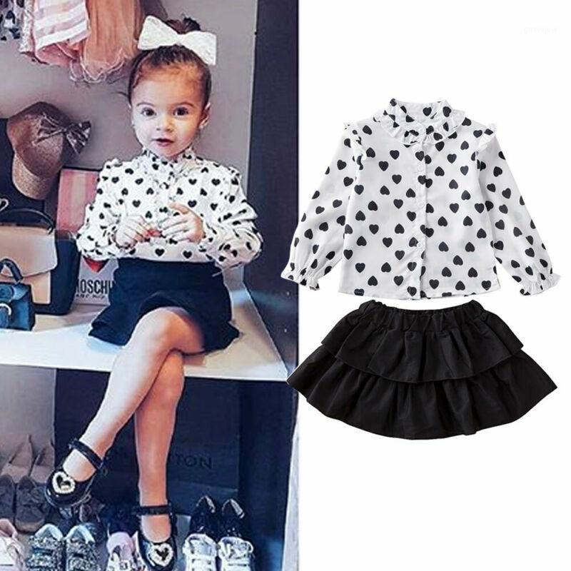 US 2020 Infant Girl Kids Love Long-Sleeve Shirt Tops + Ruffle Tutu Skirt Clothes1, As pic
US 2020 Infant Girl Kids Love Long-Sleeve Shirt Tops + Ruffle Tutu Skirt Clothes1, As pic