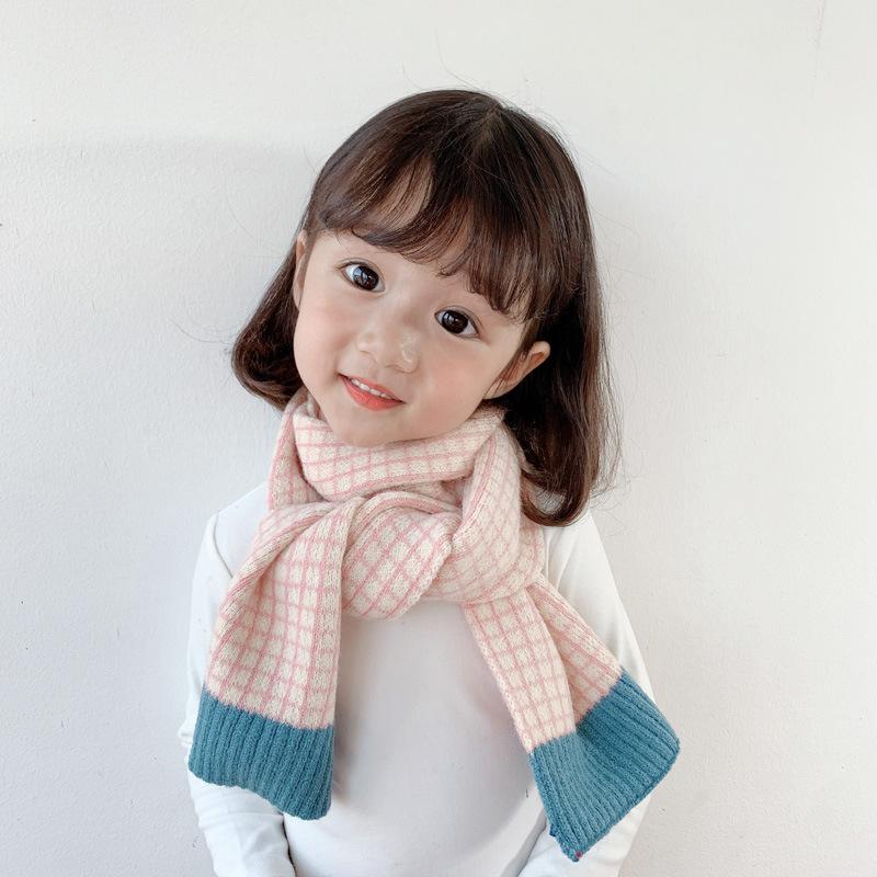 Children's Color Matching Plaid Scarf Men's/girls Knitted Scarf Wool 2020 Autumn/winter New Shawl
Children's Color Matching Plaid Scarf Men's/girls Knitted Scarf Wool 2020 Autumn/winter New Shawl