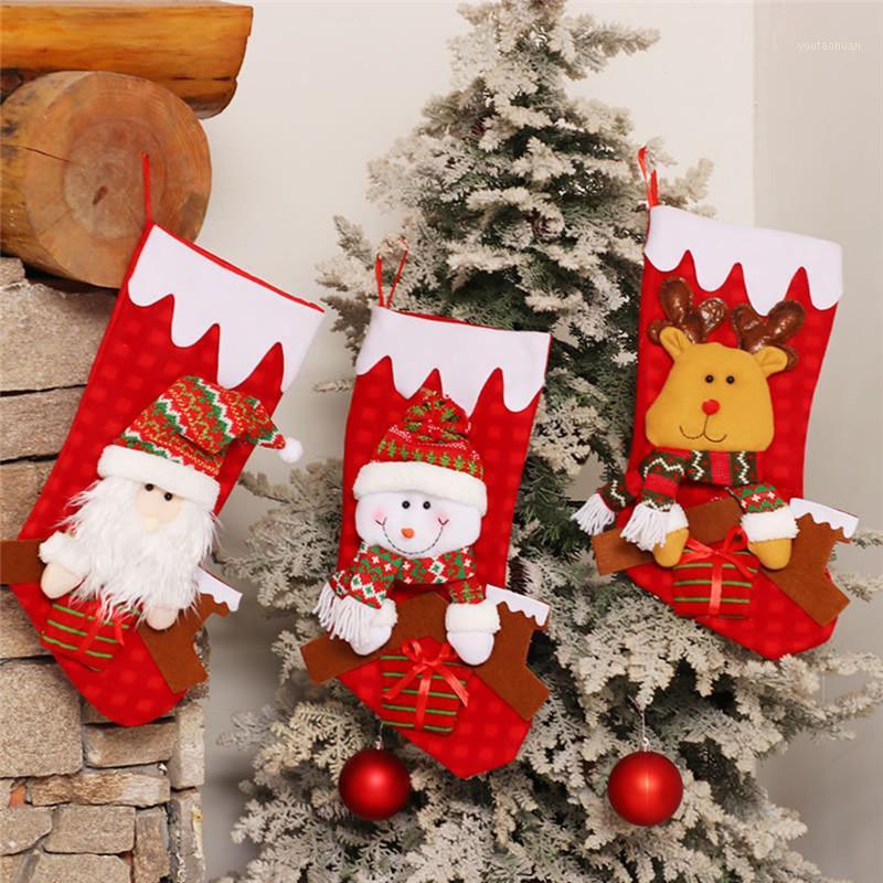 Happy New Year 2020 Christmas Sack Stocking Santa Sock Candy Gift Bag Snowman Xmas Tree Hanging Ornament kerstsokken Red #4g271
Happy New Year 2020 Christmas Sack Stocking Santa Sock Candy Gift Bag Snowman Xmas Tree Hanging Ornament kerstsokken Red #4g271