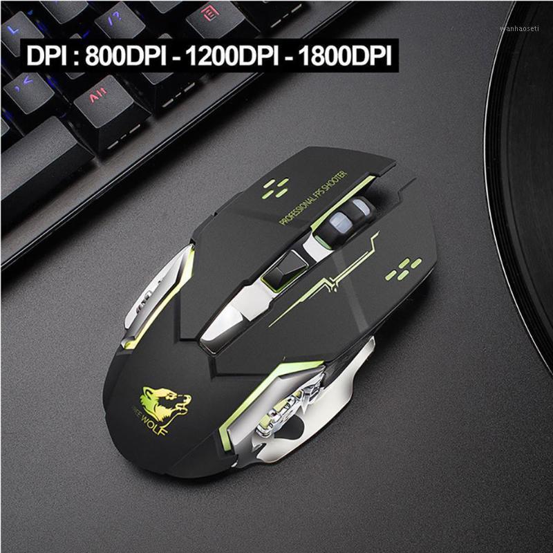 New USB Mouse Rechargeable X8 Wireless Silent LED Backlit USB Optical Ergonomic Gaming Mouse Breathing Luminous Light 2400DPI1
New USB Mouse Rechargeable X8 Wireless Silent LED Backlit USB Optical Ergonomic Gaming Mouse Breathing Luminous Light 2400DPI1