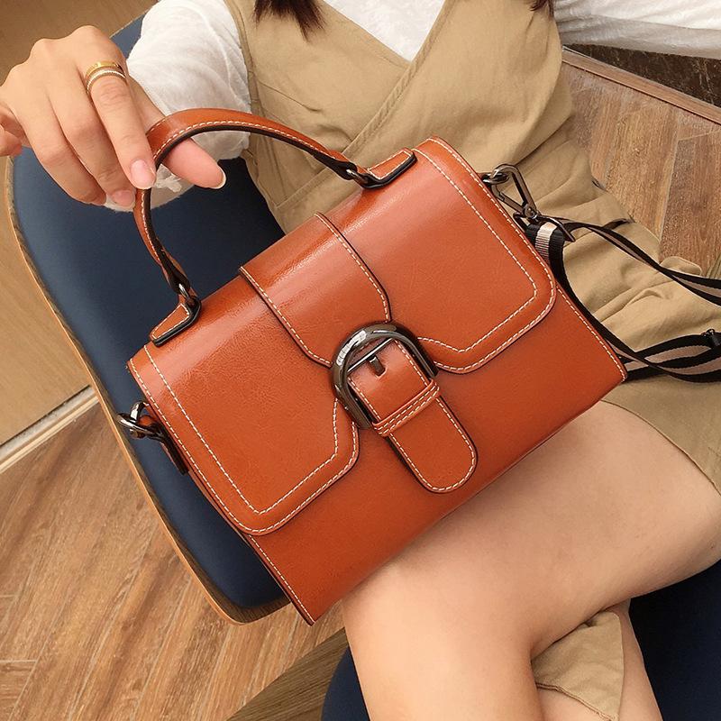 Genuine Leather Handbags 2021 New Portable Small Square Bag Fashion Wild Large Capacity Broadband Single Shoulder Messenger Bag, Beige
Genuine Leather Handbags 2021 New Portable Small Square Bag Fashion Wild Large Capacity Broadband Single Shoulder Messenger Bag, Beige