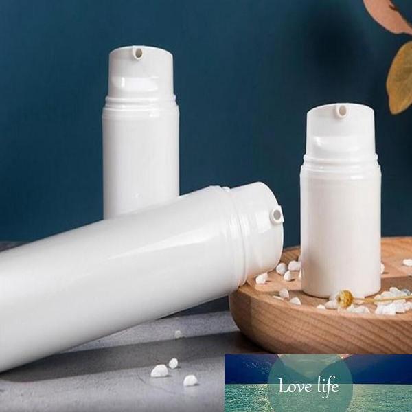 30ml/50ml/80ml/100ml/120ml/150ml White Empty Cosmetic Vacuum Bottle Airless Pump Lotion Bottles Container Wholesale