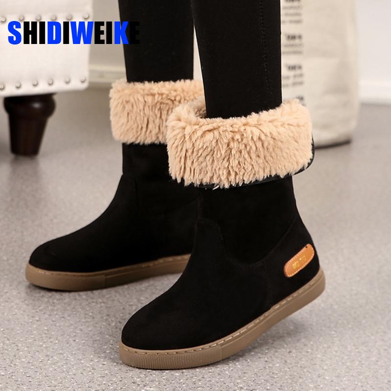 2020 Shoes Women Suede Winter Snow Boots Female Pleated Plush Lining Warm Platform Ankle Boots Booties AC118, Brown
2020 Shoes Women Suede Winter Snow Boots Female Pleated Plush Lining Warm Platform Ankle Boots Booties AC118, Brown