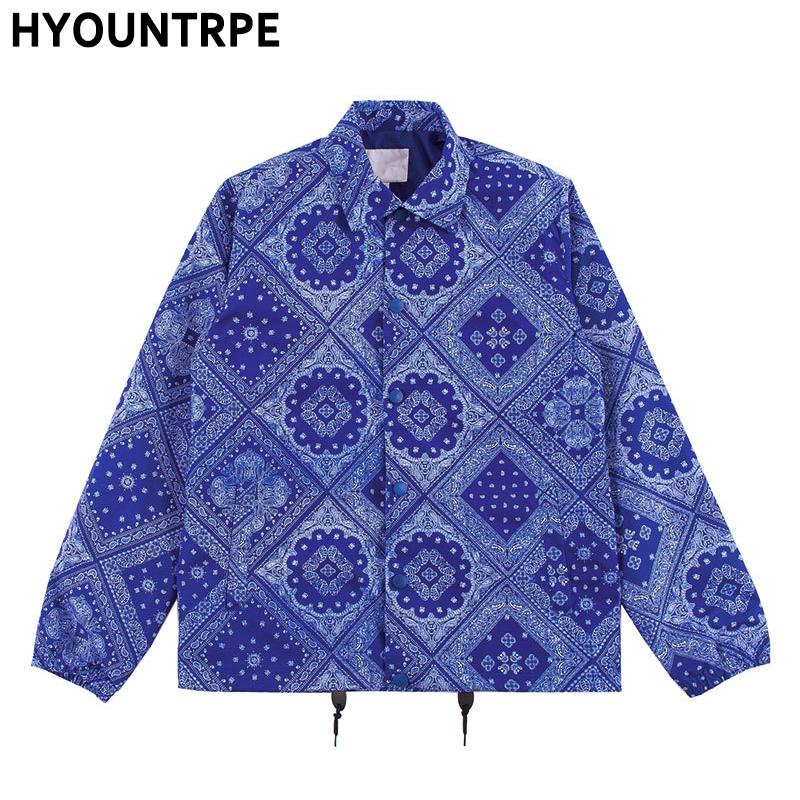 Hip Hop Jacket Men Turn-down Collar Paisley Street Fashion Men' Jacket Casual Plus Size Spring Harajuku Streetwear Jackets, Blue
Hip Hop Jacket Men Turn-down Collar Paisley Street Fashion Men' Jacket Casual Plus Size Spring Harajuku Streetwear Jackets, Blue